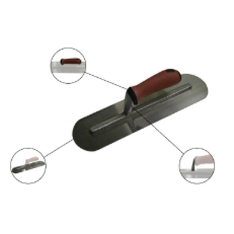 Малка закруглена для затирання бетону Barret SP-35LС